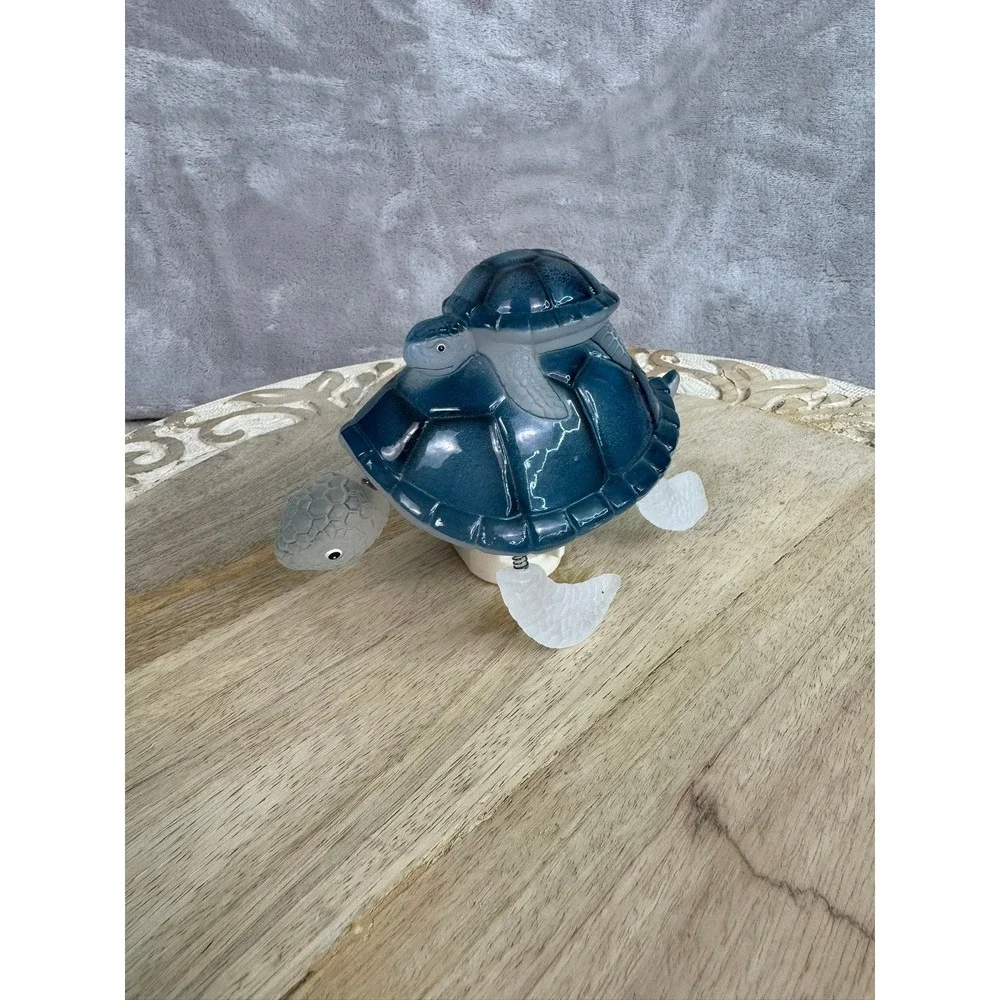 Ceramic Turtle Night Light Mother Baby UL Listed 2013‎